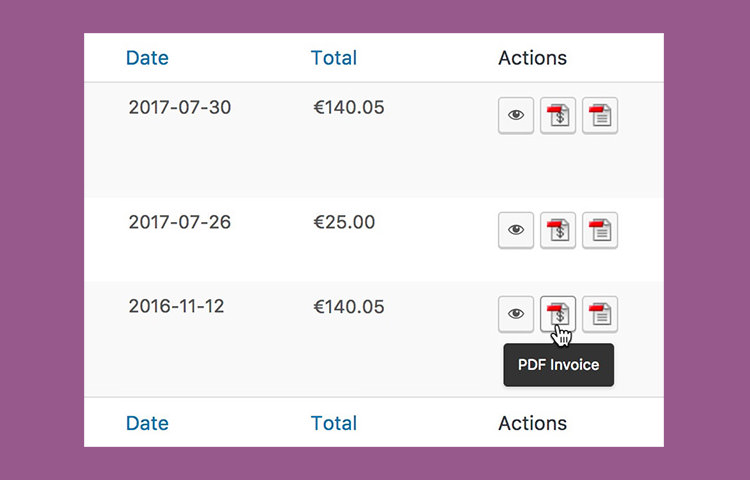 WooCommerce Invoice & Packing Slip