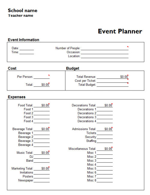 event planner