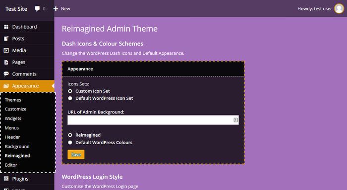 Reimagined Admin Theme