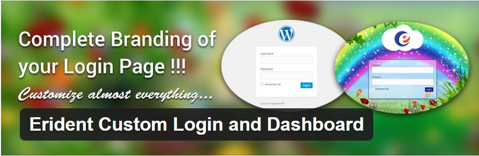 Erident Custom Login WordPress Plugin