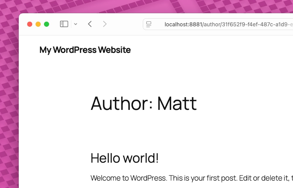 WordPress security illustration showing a shield protecting user profiles