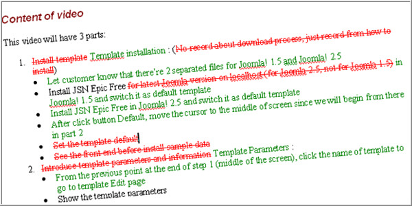 Prepare an outline for the Youtube video tutorial