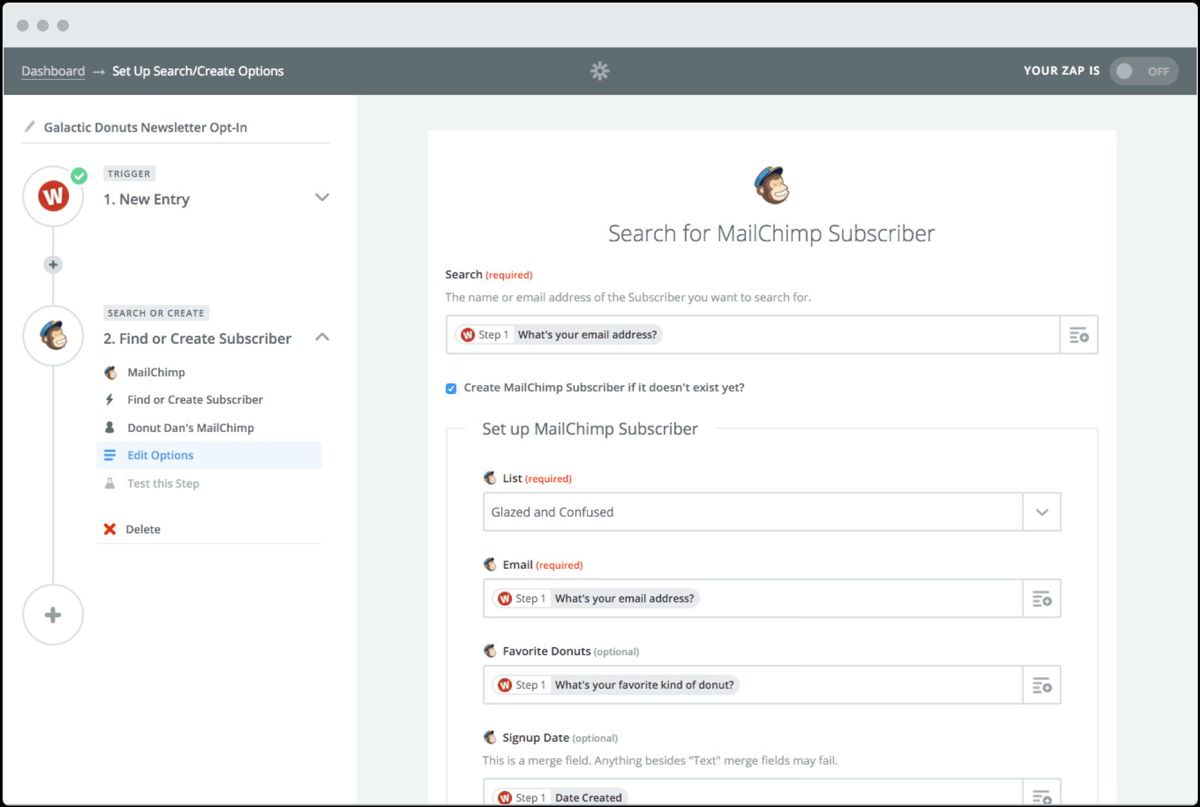 Zapier lets you automate your work